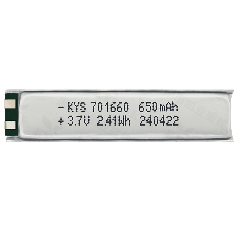 3.7V 600mAh リチウムポリマーバッテリー