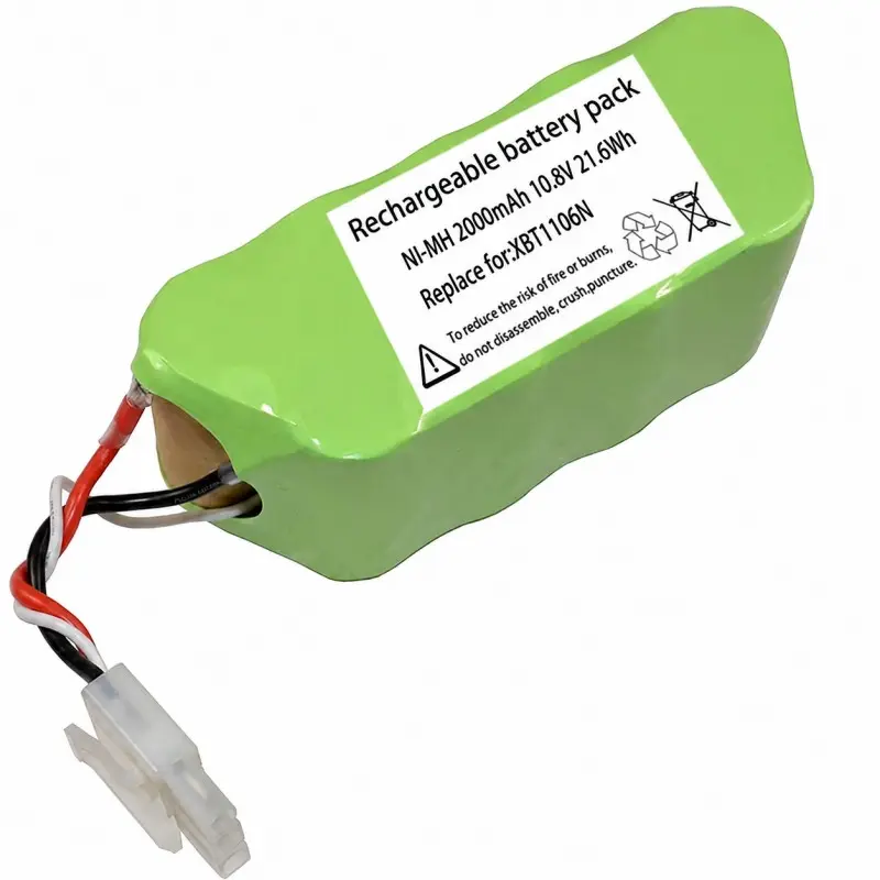 シャーク掃除機交換用バッテリー(10.8V 2000mAh NiMHセル搭載)