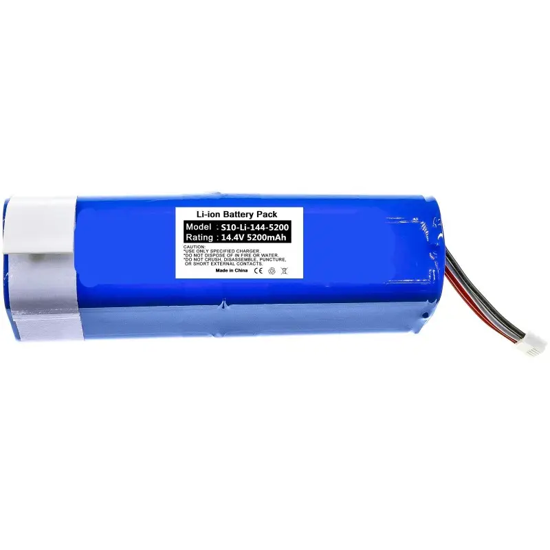 14.4V 5200mAh S10-LI-144-5200 掃除機用交換用バッテリー