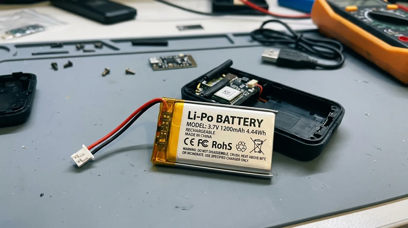 追跡機器用のLiPoバッテリー
