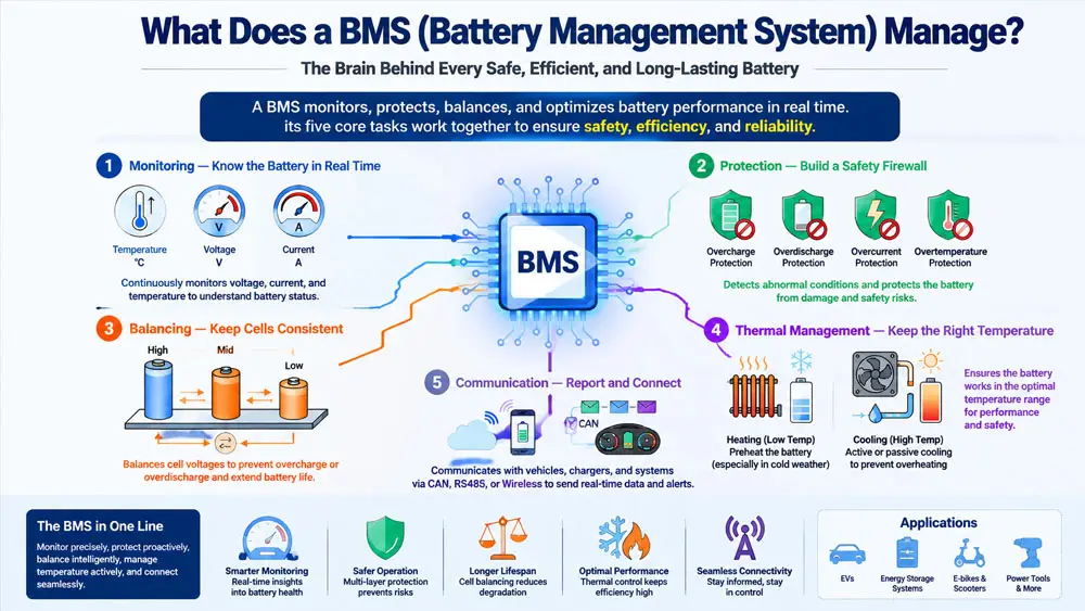 BMSが管理していること