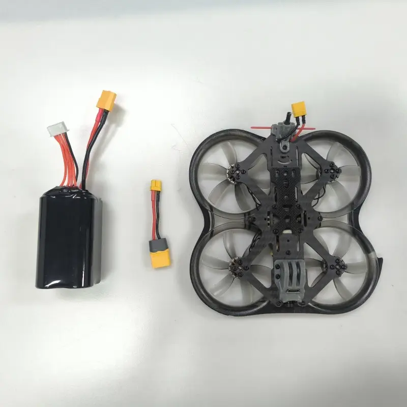 カスタムコネクタ付き充電式4S LiPoバッテリー