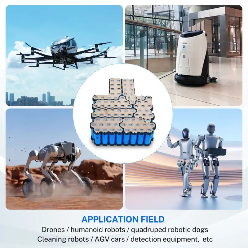 産業用ヒューマノイドロボット用途向けの信頼性の高い30Ahパワーモジュール