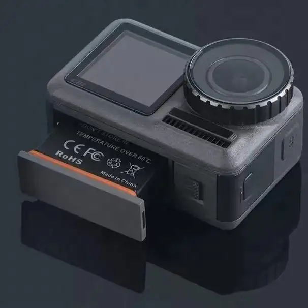 信頼性の高いDJI Osmoアクションカメラの動作を可能にする高品質なAB1交換用バッテリー、5Wh容量。